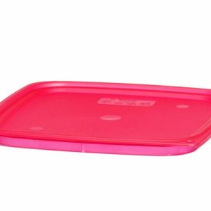 Hendi - Pokrywka do pojemnika CamSquares Fresh Pro, Cambro, do pojemników 5,7l i 7,6l, czerwony, 229x229x(H)19mm Wariant podstawowy