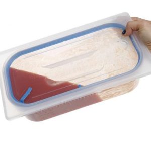 Hendi - Pokrywka do pojemników GN z polipropylenu z uszczelką GN1/1