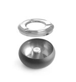 Hendi - Popielnica czarna Wariant podstawowy