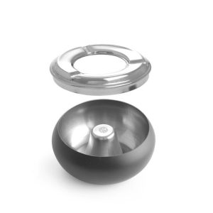 Hendi - Popielnica czarna Wariant podstawowy