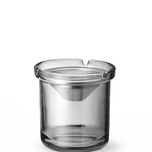 Hendi - Popielnica szklana ze stalowym wkładem, HENDI, o98x(H)99mm Wariant podstawowy