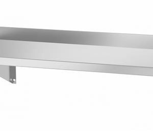 Hendi - Półka wisząca na konsolach, z dwiema konsolami, o wym. 800x300x250 mm Wariant podstawowy