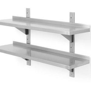 Hendi - Półka wisząca podwójna - przestawna pólka wisząca 1000
