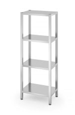 Hendi - Regał magazynowy 4 półki pełne - skręcany 812518