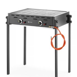 Hendi - Roast-Master Pro Black Grill gazowy, HENDI, czarny, 11,6kW, 790x560x(H)900mm Wariant podstawowy