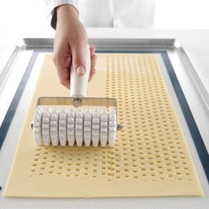 Hendi - Rolka do ciasta dziurkująca - szerokość wałka 120 mm Wariant podstawowy