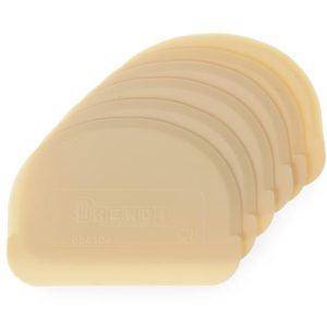 Hendi - Skrobka do ciasta zestaw 6 szt. – Półokrągła