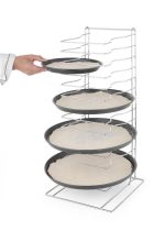 Hendi - Stojak na siatki/blachy do pizzy 14 miejsc Wariant podstawowy