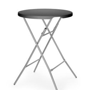 Hendi - Stolik koktajlowy, AmerBox, czarny, ?800x(H)1100mm, Okrągły Wariant podstawowy