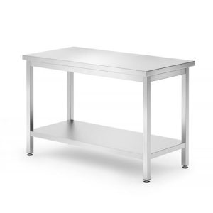 Hendi - Stół centralny z półką Kitchen Line – skręcany 1000x600x(H)850