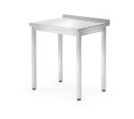 Hendi - Stół przyścienny bez półki Budget Line – skręcany 1200x600x(H)850