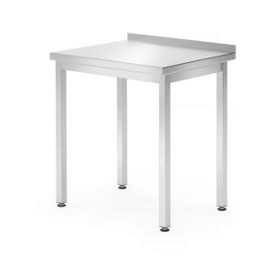 Hendi - Stół przyścienny bez półki Budget Line – skręcany 1000x600x(H)850