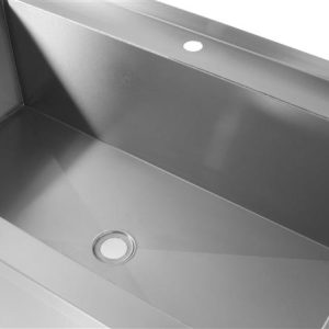 Hendi - Stół z basenem – spawany, jednokomorowy, głębokość 700 mm, wysokość komory 300 mm, HENDI, Profi Line, 1000x700x(H)850mm Wariant podstawowy