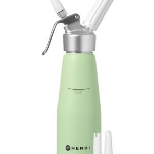 Hendi - Syfon do bitej śmietany, HENDI, 0,5L, Pistacjowy, ?80x(H)260mm Wariant podstawowy