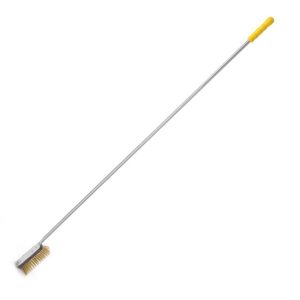 Hendi - Szczotka do pieca do pizzy z mosiężnym włosiem - pionowa 170x55x(H)1700