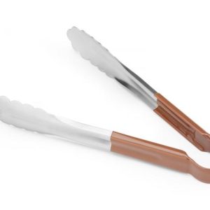 Hendi - Szczypce do serwowania HACCP 250 mm Brązowy