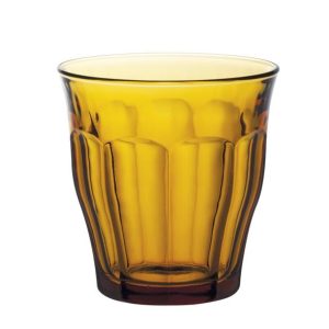 Hendi - Szklanka PICARDIE AMBER, Duralex, 0,25L, pomarańczowy, 6 szt., ø87x(H)90mm Wariant podstawowy