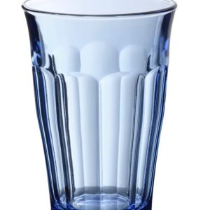 Hendi - Szklanka wysoka PICARDIE MARINE, Duralex, 0,36L, niebieski, 6 szt., ø88x(H)124mm Wariant podstawowy