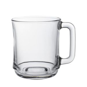 Hendi - Szklanka z uchem LYS, Duralex, 0,25L, transparentny, 6 szt., ø100x(H)100mm Wariant podstawowy