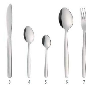 Hendi - Sztućce Budget Line łyżeczka do espresso - zestaw 24 szt.