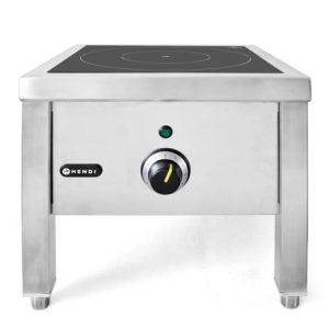 Hendi - Taboret indukcyjny o dużej mocy, HENDI, 400V/5000W, 400x400x(H)380mm Wariant podstawowy