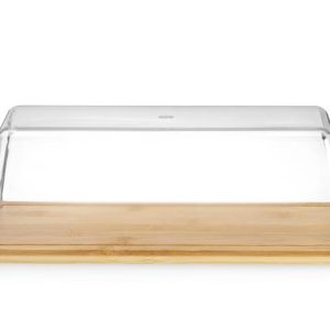 Hendi - Taca bambusowa z pokrywką, 320x160x(H)110mm Wariant podstawowy