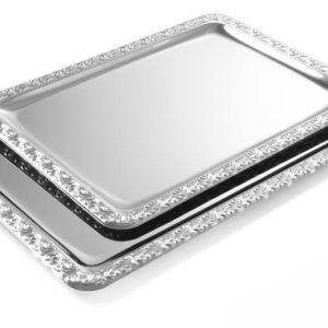 Hendi - Taca prostokątna z rantem dekoracyjnym 530x325 mm