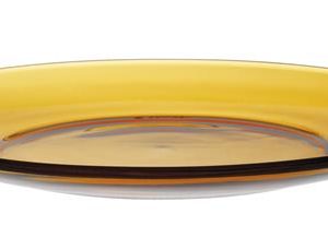 Hendi - Talerz deserowy LYS AMBER, pomarańczowy, ø190x(H)20mm Wariant podstawowy