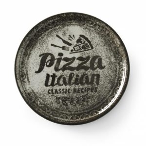 Hendi - Talerz do pizzy Recipe Collection Black, HENDI, czarny, o330mm Wariant podstawowy