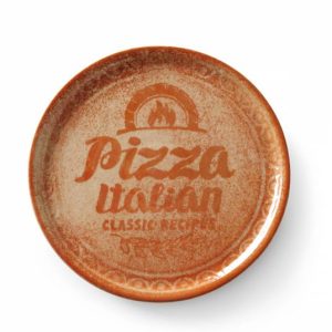 Hendi - Talerz do pizzy Recipe Collection Brick Red, HENDI, czerwony, o310mm Wariant podstawowy