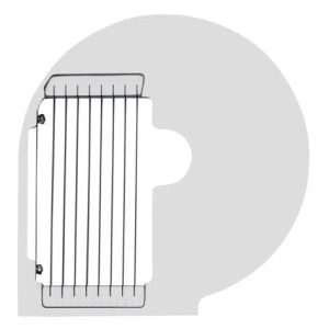 Hendi - Tarcza do frytek 10