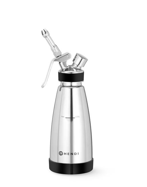 Hendi - Termo syfon do ciepłych i zimnych sosów, HENDI, 0,5L, ?95x(H)275mm Wariant podstawowy - obrazek 3