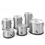 Hendi - Termos do transportu żywności z kranem 25 litrów