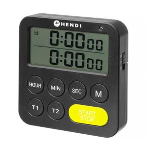 Hendi - Timer dwuzakresowy, HENDI, czarny, 82x20x(H)86mm Wariant podstawowy