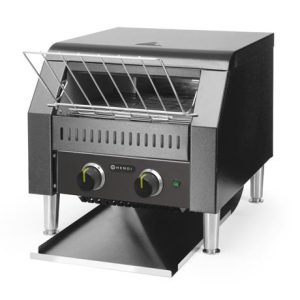 Hendi - Toster przelotowy podwójny, czarny Wariant podstawowy