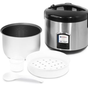Hendi - Urządzenie do gotowania ryżu z funkcją gotowania na parze - 1,8 L Wariant podstawowy