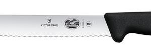 Hendi - Victorinox Fibrox Nóż do chleba, ząbkowany, czarny Wariant podstawowy