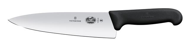 Hendi - Victorinox Fibrox Nóż szefa kuchni, 20 cm, czarny Wariant podstawowy