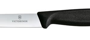 Hendi - Victorinox Swiss Classic Nóż do jarzyn, gładki, 10 cm, czarny Wariant podstawowy