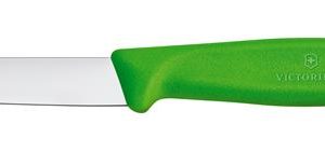 Hendi - Victorinox Swiss Classic Nóż do jarzyn, gładki, 8 cm, zielony Wariant podstawowy
