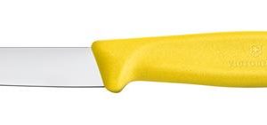 Hendi - Victorinox Swiss Classic Nóż do jarzyn, gładki, 8 cm, żółty Wariant podstawowy