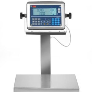 Hendi - Waga platformowa LCD z wysięgnikiem i z legalizacją, 60 kg 342x386x(H)499