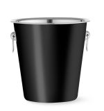 Hendi - Wiadro do szampana, BarUp, 3,3L, czarny, ?220x(H)190mm Wariant podstawowy