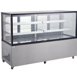 Hendi - Witryna chłodnicza 2-półkowa, Arktic, 610L, 230V/500W, 1824x677x(H)1230mm Wariant podstawowy