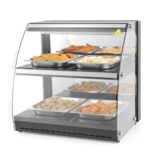 Hendi - Witryna grzewcza kwarcowa – dwupoziomowa Wariant podstawowy