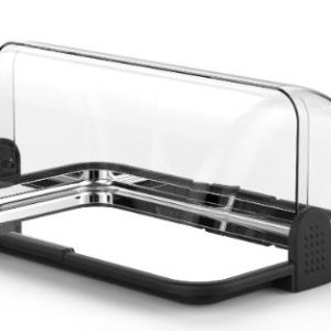 Hendi - Witrynka rolltop dwufunkcyjna, pojedyncza, HENDI, 465x315x(H)195mm Wariant podstawowy