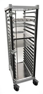 Hendi - Wózek Camshelving do transportu pojemników, 18 × 600×400, Cambro, 516x783x(H)171mm Wariant podstawowy