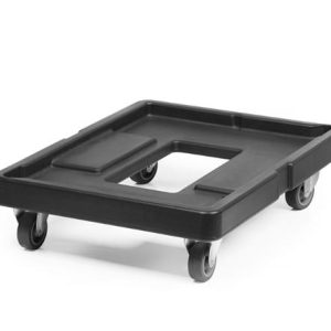 Hendi - Wózek do pojemnika termoizolacyjnego, AmerBox, czarny, 680x540x(H)160mm Wariant podstawowy