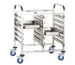 Hendi - Wózek do transportu pojemników - podwójny 12x GN 1/1 Wariant podstawowy