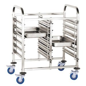 Hendi - Wózek do transportu pojemników - podwójny 12x GN 1/1 Wariant podstawowy